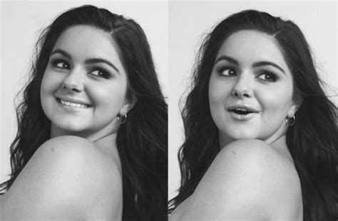 ariel winter topless|Ariel Winter Poses Topless in Unretouched Photos, Praises Sofia。